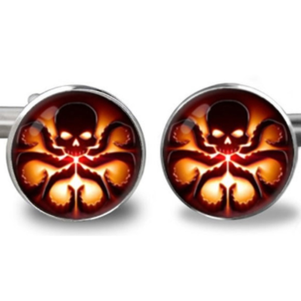 Cufflink - Men's Hydra inspired Cufflinks